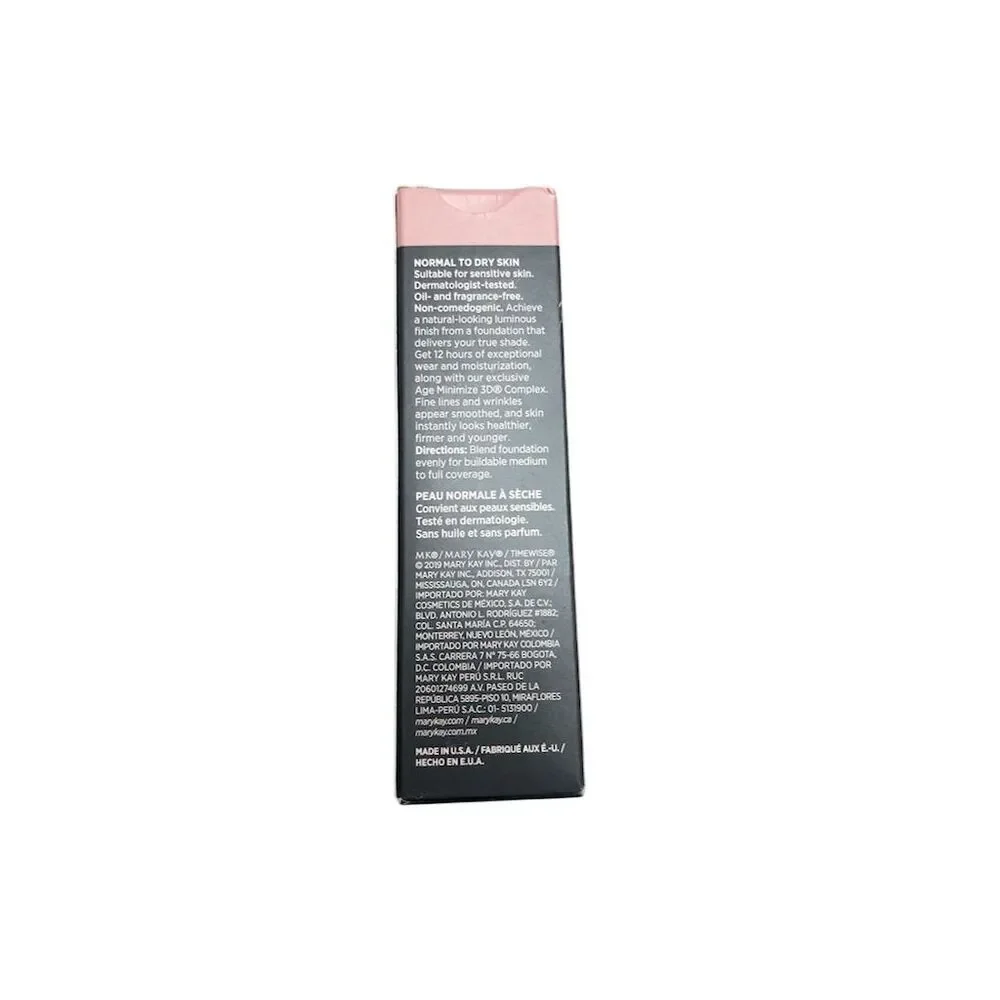 Mary Kay Timewise Luminous 3D Foundation Bronze W 130 Medium 154140 W130